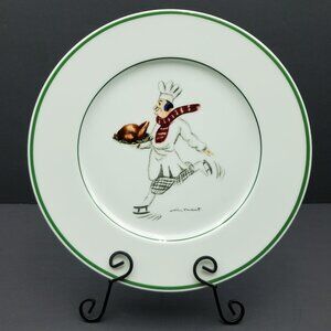 Williams Sonoma Skating Chefs by Guy Buffet Dinner Plate Jean-Luc Serving Plate